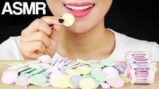 ASMR NECCO WAFERS CANDY *Crunchy&Chalky* Eating Sounds Mukbang No Talking