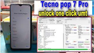 Tecno pop 7 pro frp unlock umt || tecno mobile unlock kese kare umt || tecno mobile pop 7 pro unlock