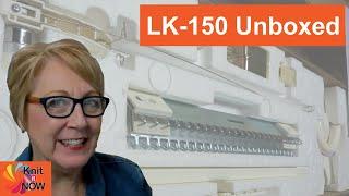 Unboxing a Silver Reed LK-150 Knitting Machine