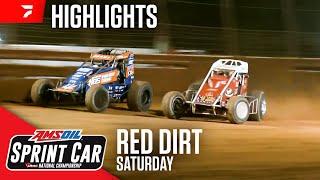 Saturday Finale | USAC National Sprint Cars at Red Dirt Raceway 10/26/24 | Highlights