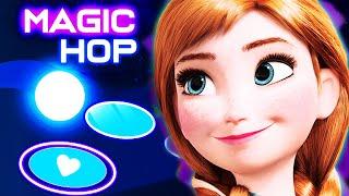 Do You Want To Build A Snowman - Frozen | Tiles Hop Magic | Elsa & Anna Disney *PERFECT BEAT*