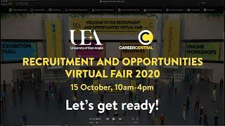 Prepare for the Virtual Recruitment and Opportunities Fair 2020