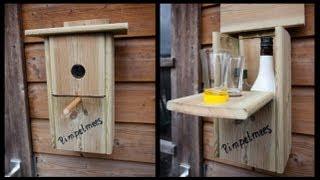 How to build your own hidden nest box / drinking box