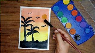 Water Colour painting/ by Kainat with arts ️