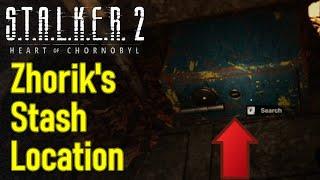 Stalker 2 Zhorik's stash location guide, where to find Zhorik's Stash