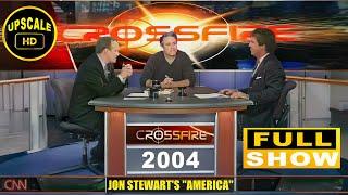 Jon Stewart vs Crossfire Tucker Carlson and Paul Begala 2004 FULL SHOW