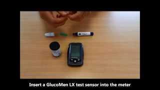 How to test your glucose using the Glucomen LX PLUS meter