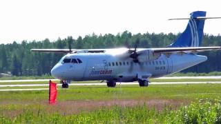 Finncomm Airlines, ATR 42-500, Farewell Takeoff