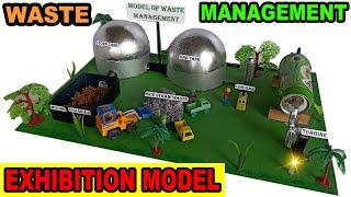 MODEL OF WASTE MANAGEMENT || WORKING EXHIBITION MODEL || PROJECT SOLUTION