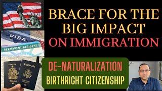 Every immigrant - Pay attention**  - Brace for the big immigration impact - Trump Administration 2.0