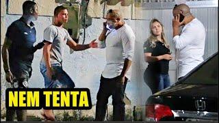 PROBLEMA NAS PEGAD!NHAS ALVO  VEIO PRA CIMA... Target Prank