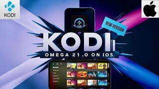 How to install Latest Kodi iOS Omega 21 on iPhone/iPad without Jailbreak without PC with FlekStore.