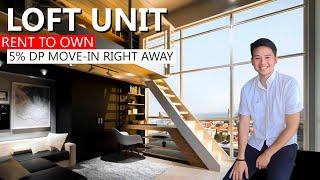 RENT TO OWN LOFT UNIT IN CEBU CITY, INHOUSE FINANCING, BANK LOAN OR PAG-IBIG LOAN