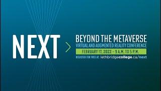 NEXT: Beyond the Metaverse | A VR Conference