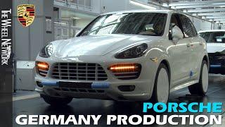 Porsche Production in Germany – Leipzig Plant (Porsche Cayenne, Macan, Panamera Historic Footage)