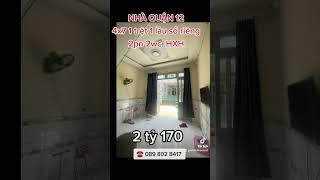 Bán nhà Quận 12 giá 2 tỷ 170 sổ hồng riêng