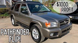 Flipping an Auction Bought Nissan Pathfinder For Quick Profit!