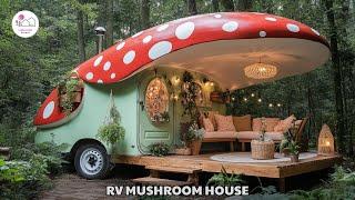 Fairytale Mushroom RV House: Enchanting & Unique