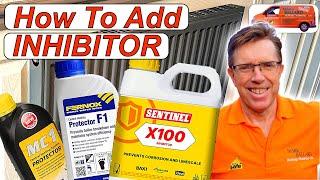 How and Why You Should Add "INHIBITOR" to Your Heating System.  Or "System Cleaner" / "Chemicals"