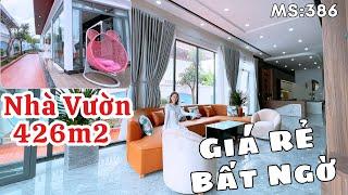 QUÁ TUYỆT nhà vườn 426m2 thổ cư gần chợ Bình Chánh - Sẵn vườn cây trái TẶNG NỘI THẤT mới tinh