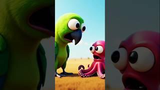 parrot ai | parrot ai video | parrot ai shorts | parrot journey0.5#parrot #octopus #viral #shorts