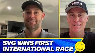How SVG Overcame Travel Chaos and Illness to WIN NASCAR’s First International Race