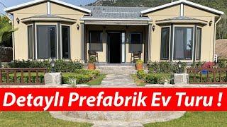 Detaylı Prefabrik Ev Turu - Muğla