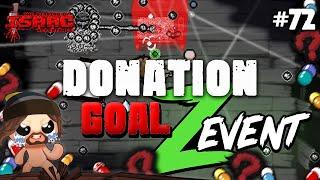 #72 DONATION GOAL ZEVENT - Isaac Repentance CHAOS DEADGOD 2024