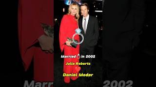 Julia Roberts love story, ex-husband, Daniel Moder and children  #love #hollywoodcouple #julia