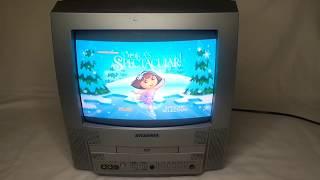 Sylvania 6513DF 13 Color CRT TV DVD Video Player Combo Television