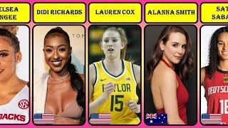 Top 20 most beautiful Female Basketball Players in The WNBA