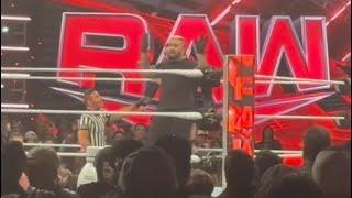 Solo Sikoa Attacks Seth Rollins - WWE Raw 11/11/24