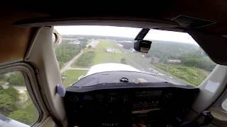 Grass Strip Landing in a Cessna 152