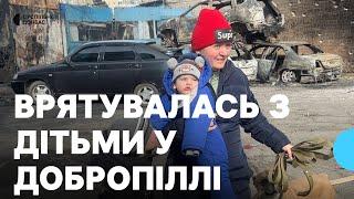 Врятувалась з дітьми через вікно. Атака російської армії на Добропілля 7 березня: свідчення містян