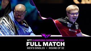 FULL MATCH | Quadri Aruna vs Felix Lebrun | MS R32 | #WTTChongqing 2024