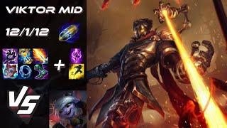 MID Viktor vs Tristana - EU Grandmaster Patch 14.10