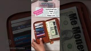 Best Cash Envelopes Wallets -Zippy Wallet Collection sewkraftysanaa.com #budgeting #money