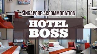 PREMIER QUEEN ROOM with Balcony  | HOTEL BOSS Singapore Accommodation | Visit Singapore