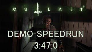 Outlast 2 Demo Speedrun Any% 3:47.0 (PC)