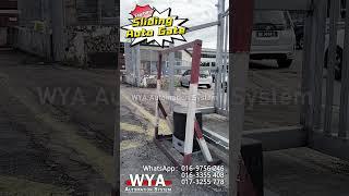 Install Factory Sliding Auto Gate WYA #autogate #murah #installation #autogatemurah #autogatesystem