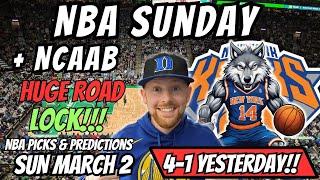 NBA Picks Today Sunday 3/2/2025 | Free NBA Best Bets, Predictions & Player Props Today