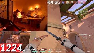 Valorant Pro's House Almost Caught Fire During a Stream | Most Watched VALORANT Clips V1224