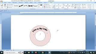 Microsoft Office Word এ কিভাবে logo design করা যায়।#microsoftoffice  #office #microsoft #মাইক্রোসফট