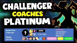 I paid a challenger player $542 to coach me out of platinum... | Ex-Challenger Relearns League