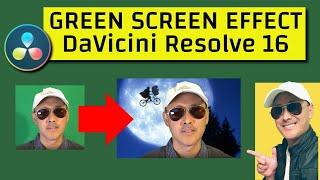 Green Screen or Chroma Key Effect in DaVinci Resolve 16 - 2019