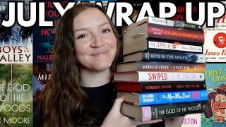 July Wrap Up (2024): new releases, 5 star mysteries, & more!