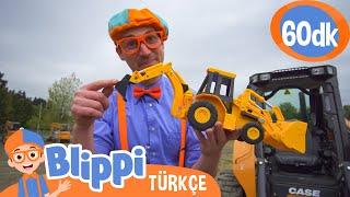 Blippi İş Makinelerini Keşfediyor ️ Blippi Türkçe - Çocuklar için Eğitici Videolar