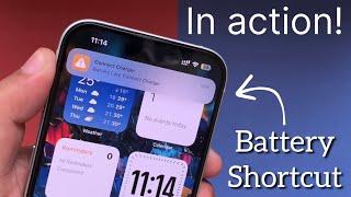 The low battery️ shortcut you must have!