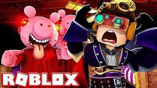 VEDO LA FINE DI PIGGY CON I MIEI AMICI SU ROBLOX!!