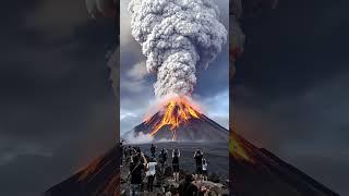 Volcanic Eruption Caught on Camera: Witness the Unstoppable Force! #Volcano #Nature #Viral #Eruption